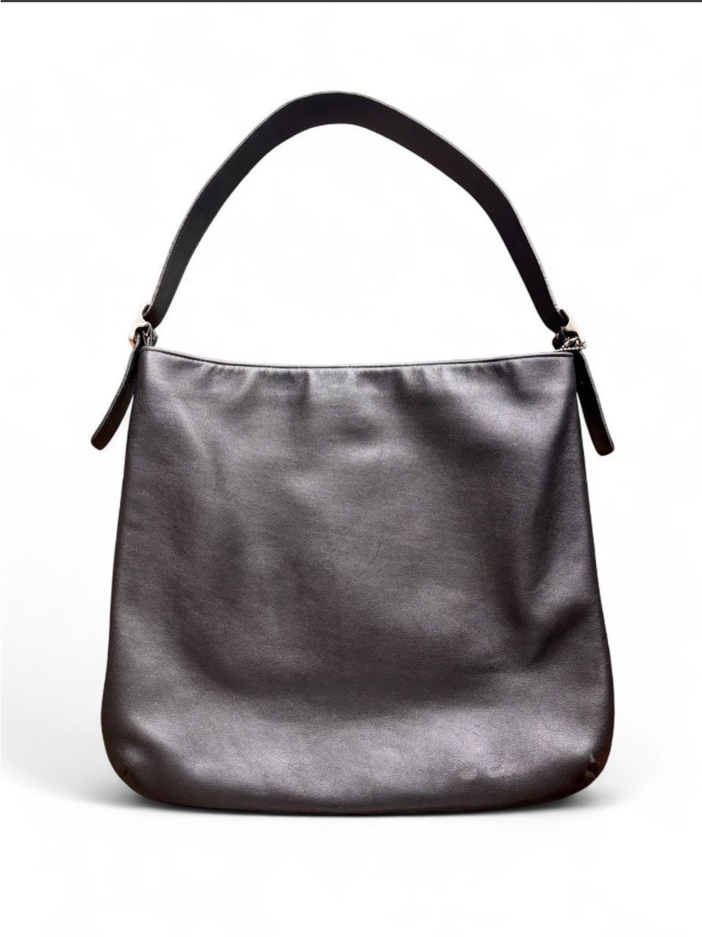 Vintage Coach 9406 Black Leather Purse Slim Legacy
